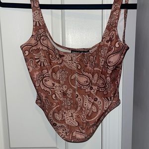 Bandana Corset Top
